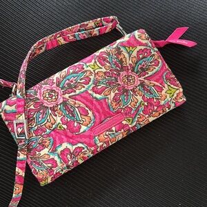 Vera Bradley Pink Floral Crossbody Bag